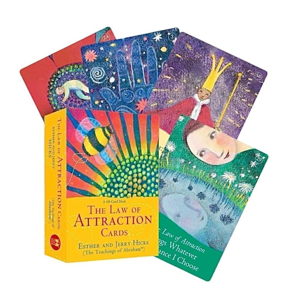 The Law of Attraction Cards By Esther And Jerry Hicks 60-Card Deck